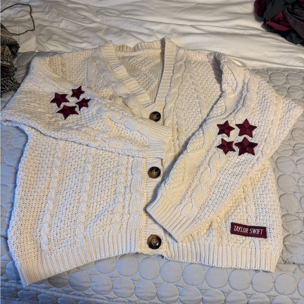 Taylor Swift RED ERA cardigan